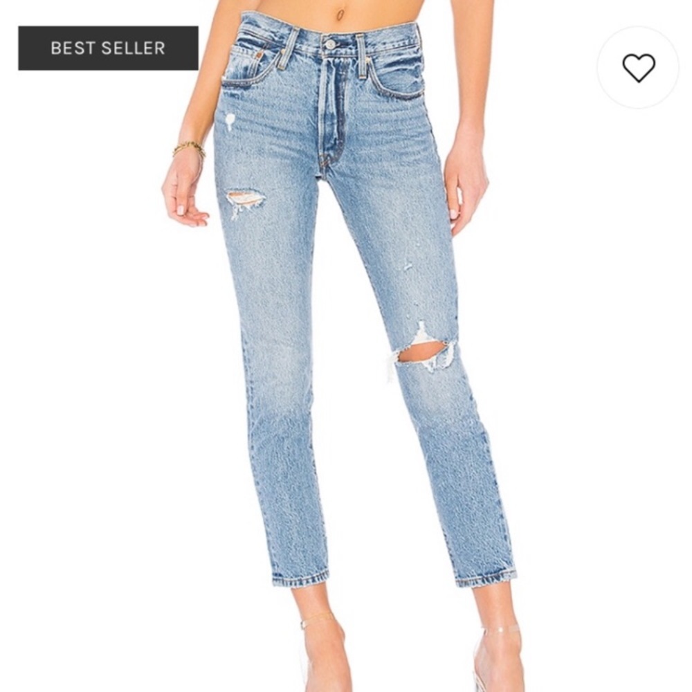 Levi’s 501 skinny jeans - can’t touch this size 24